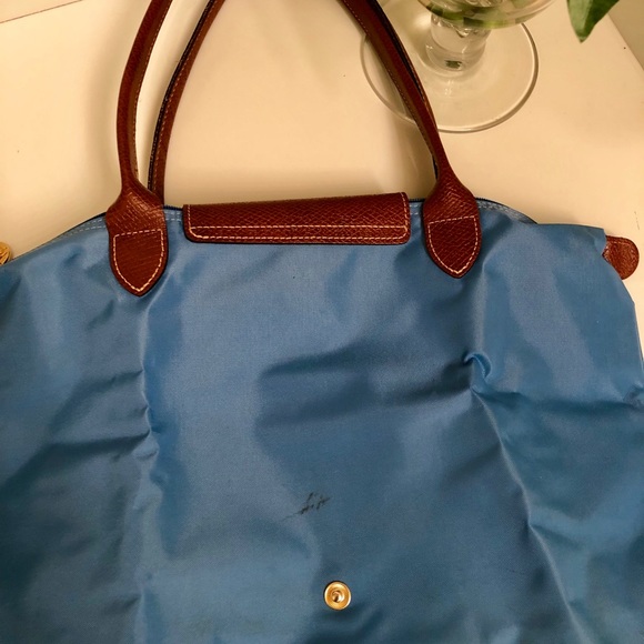 LONGCHAMP Small Le Pliage Tote (Ice Blue) - Picture 7 of 7